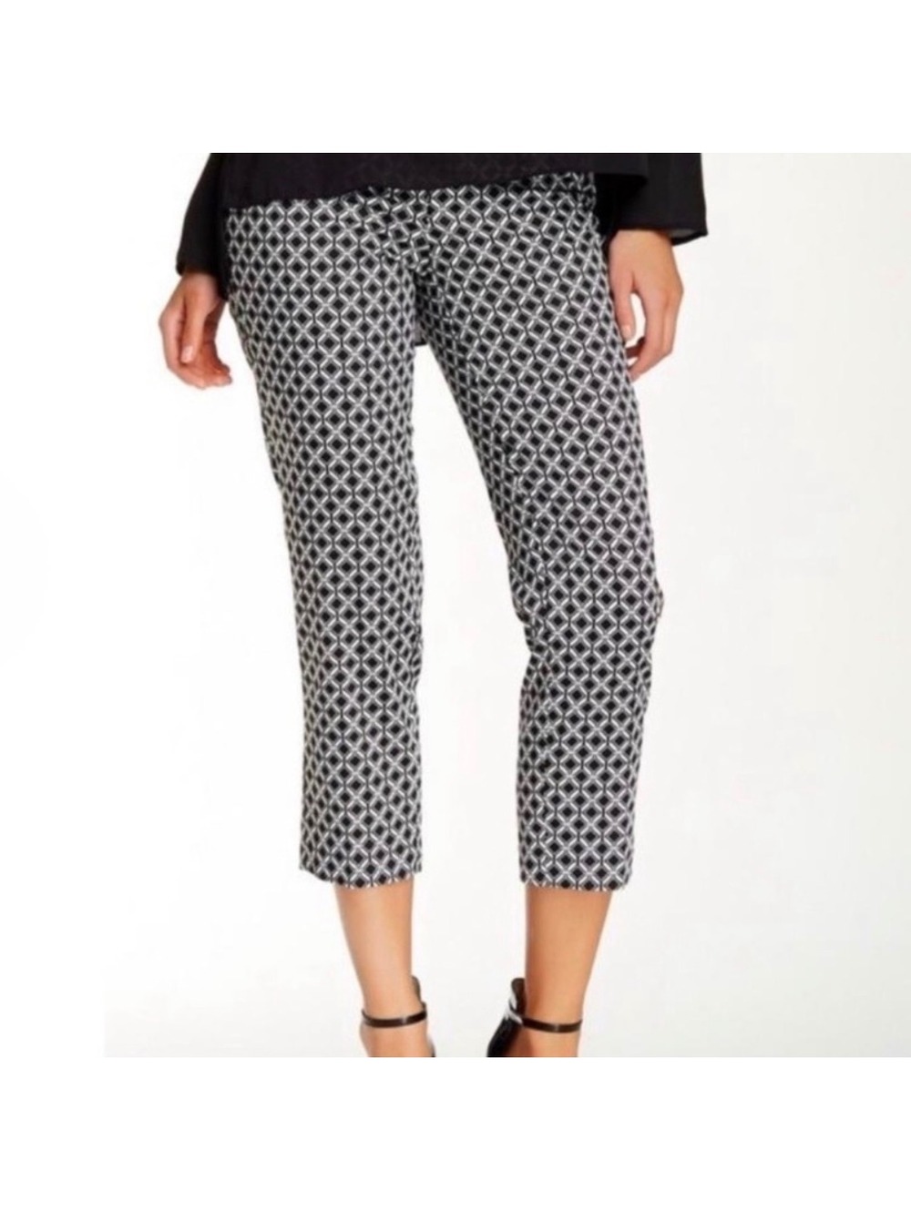 Laundry Ankle Pants Womens 10 NWT Navy Blue Pockets Office Work Business Casual